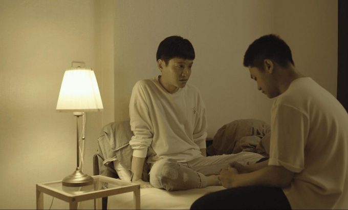 开房间以后